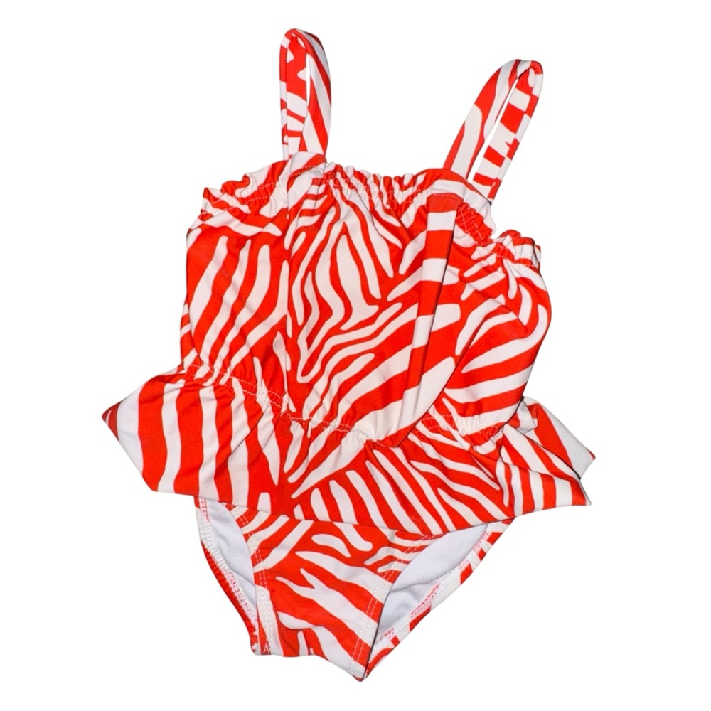 🎀3/$23🎀 Gymboree Baby Zebra Swimsuit